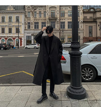 Load image into Gallery viewer, Korean Inspired Long Windbreaker
