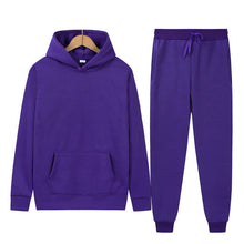 Load image into Gallery viewer, Men's Women 2Pcs Sets Fleece Sweatshirt Hoodies Pants Korda Inspired Tribute Male Sportswear Tracksuits Unisex Ensemble Homme
