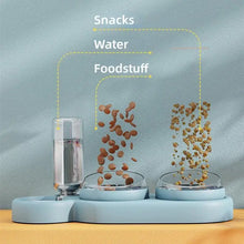 Load image into Gallery viewer, Pet Automatic Feeders 3 Bowl Pet Water Dispenser Feeders Large-diameter Dog Basin Cat Bowls Pet Automatic Feeders Wholesale
