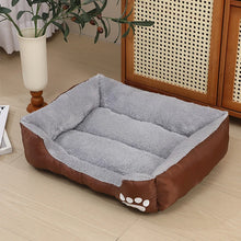 Load image into Gallery viewer, Pet Large Dog Bed Warm House Sleeping Bed Long Hair Plush Cat Dog Mat Warm Cushion Washable Soft Kennel Bed for Indoor Pets

