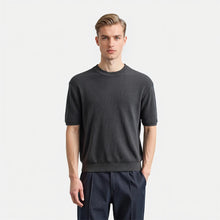 Load image into Gallery viewer, Knitted Smart Casual Tee Men
