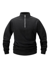 Load image into Gallery viewer, Modern Stand Collar Zip Pullover
