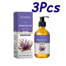 Load image into Gallery viewer, Lavender Essential Oil Moisturizing Body Skin Smoothing Soft Stress Relief Muscle Sore Help Sleep Spa Relaxing Massage Oil
