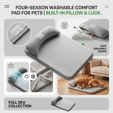 Load image into Gallery viewer, New Pet Bed with Pillow Removable and Washable Pet Mats All-Season Soft Cushion for Dogs and Cats Pet Supplies
