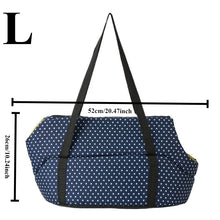 Load image into Gallery viewer, Portable Pet Carrier Bag - Breathable Mesh Winter Warm Foldable Shoulder Handheld Bag, for Small-medium Dogs Cats

