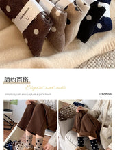 Load image into Gallery viewer, Polka Velvet Winter Socks
