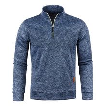 Load image into Gallery viewer, Men Sweatshirts Spring Autumn Pullover Half Zipper Pullover for Male Hoody Outdoor Sweatshit Solid Color Stand Collar
