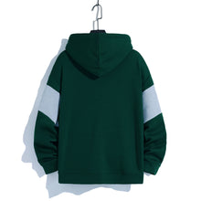 Load image into Gallery viewer, Men's patchwork color hoodie light fleece hoodie long sleeve hoodie sports hoodie
