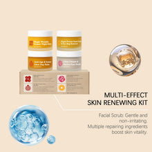 Load image into Gallery viewer, Skincare Set Face Day Night Cream Moisturizing Firming Eye Cream Facial Scrub Exfoliating Nourishing Hydrating Beauty Gift Kit
