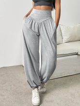 Load image into Gallery viewer, High Waist Women's Leggings Lantern Pants Cuffed Pants Comfortable And Breathable Dance Pant Gym Fitness Jeggings
