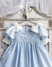 Load image into Gallery viewer, Embroidered Bow Princess Girls Dress
