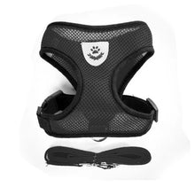Load image into Gallery viewer, Cat Dog Harness with Lead Leash Adjustable Vest Polyester Mesh Breathable Harnesses Reflective Sti for Small Dog Cat Accessories
