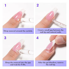 Load image into Gallery viewer, Nail Glue Remover 40ML for Press on Nails False Tips Non Acetone Gentle Nail Care Remover Supplies Solution Manicure Supply
