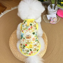 Load image into Gallery viewer, Spring pet apparel: cat &amp; dog clothing - cartoon 3d print, teddy style, cute &amp; breathable, anti-shedding, dropshipping available
