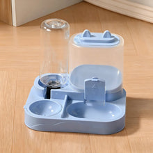 Load image into Gallery viewer, 1 PC 2-in-1 Automatic Feeder with Controllable Food Amount for Small Animal Pets Rabbits Cats Dogs Feeder Bowl with Drink Bottle

