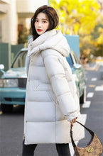 Load image into Gallery viewer, Warm Hooded Winter Padded Jacket
