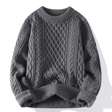 Load image into Gallery viewer, Sweater, Autumn and Winter Men's Thick Crumpled Sweater Jacket, Christmas Couple's Thread
