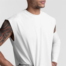 Load image into Gallery viewer, Gym Bodybuilding Tank Tops Mens Fitness Training Sleeveless Shirt Workout Muscle Vests Mesh Breathable Quick Dry Loose Singlets
