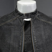 Load image into Gallery viewer, Men’s Stand-Collar Lightweight Denim Jacket
