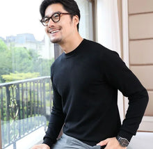 Load image into Gallery viewer, Thick Solid V-Neck Pullover
