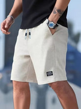 Load image into Gallery viewer, Men's Shorts, Men's Casual Pants, Men's Beach Shorts, Men's Sports Shorts, New Fashionable Textured Fabric, Breathable Pants, Su
