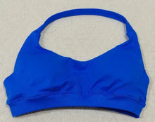 Load image into Gallery viewer, KEEP THAT PUMP Strappy Sports Bra With Logo High Support Womens Yoga Seamless Workout Top Elasticity Fitness Running Gym Bras
