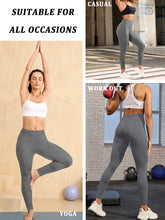 Load image into Gallery viewer, Women's Low Rise Workout Leggings - Super Soft High Elastic Tights for Yoga Running Training Daily Life
