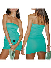 Load image into Gallery viewer, Women Velvet Off-Shoulder Party Dress
