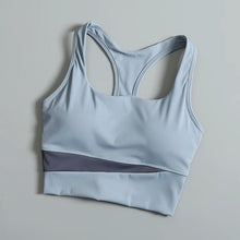 Load image into Gallery viewer, Sports bras and underwear for women in summer new running vest style external wear anti-shock and anti-sagging gym beauty back
