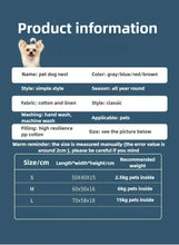 Load image into Gallery viewer, Dog Cat Beds Are Removable Washable Bite Resistant Scratch Resistant Thick Breathable Comfortable Pet Mattresses for All Seasons
