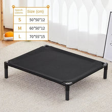 Load image into Gallery viewer, Elevated Pet Bed Dog Cat  Folding Pet Camping Bed Cat Dog House Portable Removable Washable Four Seasons Cats Kennel Puppy Beds
