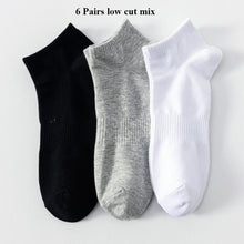 Load image into Gallery viewer, Plus Size Cotton Crew Socks
