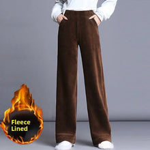 Load image into Gallery viewer, Corduroy Wide Leg Casual Pants
