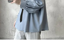 Load image into Gallery viewer, Loose Office Button Shirt Women
