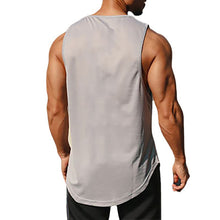 Load image into Gallery viewer, Summer Tank Top Mens Gym Fitness Training Clothing Quick Dry Silm Fit Bodybuilding Sleeveless Shirts Men Fashion Basketball Vest
