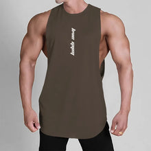 Load image into Gallery viewer, Men's Gym Clothing Summer Casual Tank Top Bodybuilding Sleeveless Shirt Sports Quick Dry Fitness Vest Workout Running Undershirt
