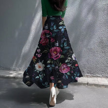 Load image into Gallery viewer, Women's Skirts Niche Specialty Fancy Skirts Versatile Bot Large Swings Fashionable Floral Skirts
