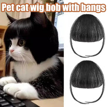 Load image into Gallery viewer, Cat Wig Accessories Dog Headdress Funny Costume Puppy Cosplay Dress Up Cute Pet Wig Cosplay Funny Props Head Accessories
