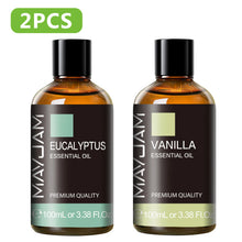 Load image into Gallery viewer, 100ML Pure Plant Essential Oil Mint Bergamot Patchouli Citronella Lemongrass Chamomile Cedarwood For Reed Diffuser Humidifier

