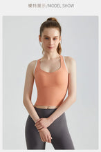 Load image into Gallery viewer, Sports Bra for Women, Shock-absorbing High-strength Breast Pad Integrated External Fitness Vest for Women
