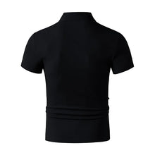 Load image into Gallery viewer, 2026 New Men's Casual and Fashionable Simple Collared Short Sleeved Polo Shirt Summer Comfortable Breathable and Versatile Top
