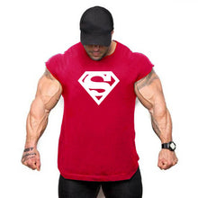 Load image into Gallery viewer, Mens Tank Tops Shirt Gym Tank Top Fitness Clothing Vest Sleeveless Cotton Man Canotte Bodybuilding Ropa Hombre Man Clothes Wear
