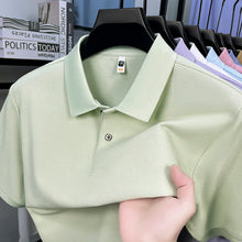 Load image into Gallery viewer, Classic Men Short Sleeve Polo Shirt 100% Mercerized Cotton Breathable Summer Golf Business Casual Athletic Tops
