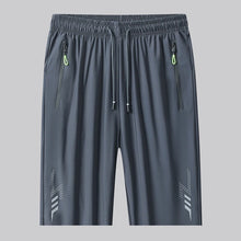 Load image into Gallery viewer, Summer New Joggers Men Shorts Quick Dry Sports Running Shorts Men Fashion Breathable Elastic Waist Board Short Pants Male Bottom
