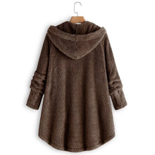 Load image into Gallery viewer, Plush Wool Blend Winter Coat
