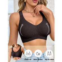 Load image into Gallery viewer, Sport Everyday Bras for Women Full Cup Seamless Push Up Female Underwear Adjustable Stretch Shoulder Straps Bralette Underwear
