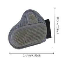 Load image into Gallery viewer, TPR Metal Needle Deshedding Glove
