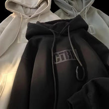 Load image into Gallery viewer, Loose Fit Letter Print Hoodie
