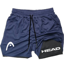 Load image into Gallery viewer, 2025 trendy street style fitness shorts for men, quick drying gym training, jogging, double-layer sports shorts
