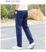 Load image into Gallery viewer, Men's High-Quality Chinos -Cotton Casual Trousers - Breathable Straight Pants (Sizes w28-w40)
